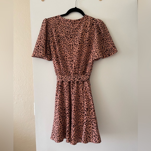 Leopard dress with frilly detailing - Picture 3 of 5